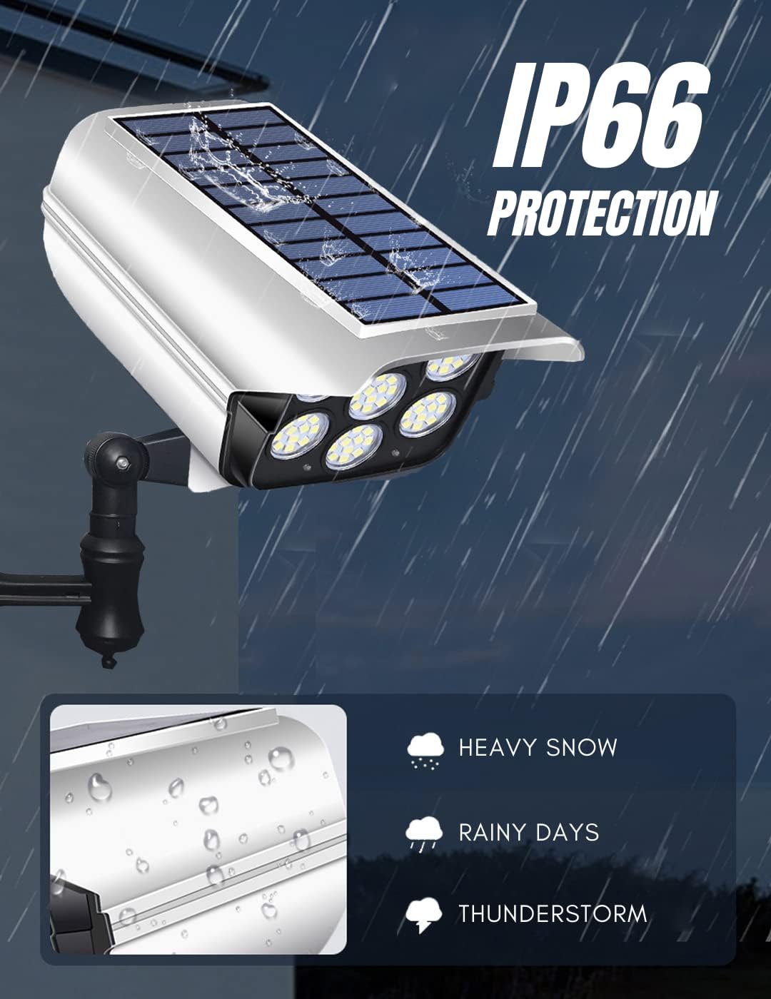 ضوء استشعار الطاقة الشمسية