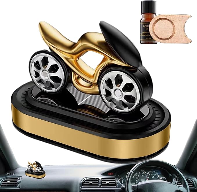 قاطرة ديناميكية - عطر سيارة يعمل بالطاقة الشمسية